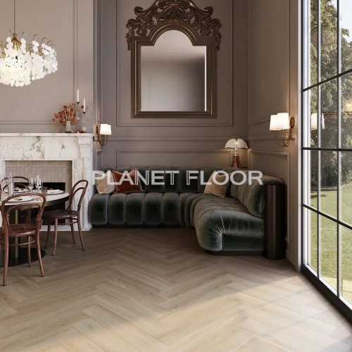 Виниловый ламинат Invictus Maximus Herringbone Divine oak (champagne 31), рис. 5
