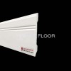 Плинтус напольный Decomaster D105-115 107x12x2400 мм