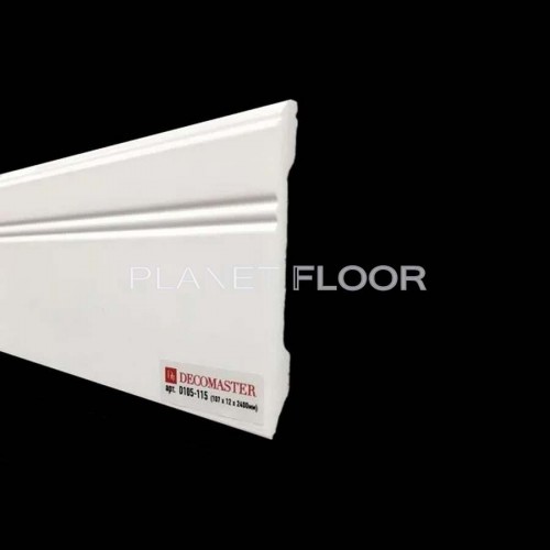 Плинтус напольный Decomaster D105-115 107x12x2400 мм