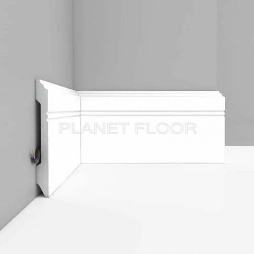 Плинтус напольный Decomaster D105-115 107x12x2400 мм