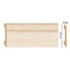 Плинтус напольный Decomaster D105-18D 107x12x2400 мм
