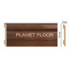 Плинтус напольный Decomaster D105-74 107x12x2400 мм