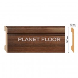 Плинтус напольный Decomaster D105-74 107x12x2400 мм