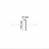 Плинтус напольный Decomaster D171-115 100x22x2000 мм