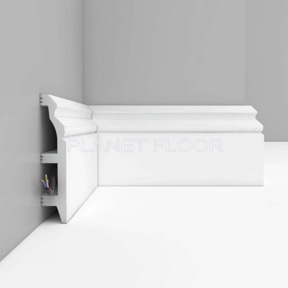 Плинтус напольный Decomaster D232 ДМ 100x22x2000 мм