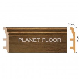 Плинтус напольный Decomaster D232-88 100x22x2400 мм