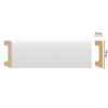 Плинтус напольный Decomaster D234 ДМ 58x16x2000 мм