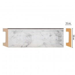 Плинтус напольный Decomaster D234-79 58x16x2400 мм