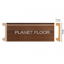 Плинтус напольный Decomaster D235-74 80×17×2400 мм