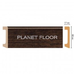 Плинтус напольный Decomaster D235-966 80x17x2400 мм