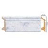 Плинтус напольный Decomaster D122-79 78x21x2400 мм