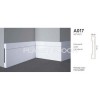 Плинтус напольный Decomaster A017 110x16x2000 мм