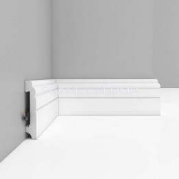 Плинтус напольный Decomaster A024 75x15x2000 мм