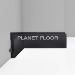 Плинтус напольный Decomaster D005-112G 79x13x2400 мм