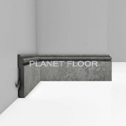 Плинтус напольный Decomaster D005-1629G 79x13x2400 мм