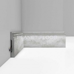 Плинтус напольный Decomaster D005-1634 79x13x2400 мм