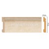 Плинтус напольный Decomaster D005-18D 79x13x2400 мм
