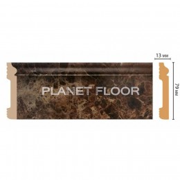 Плинтус напольный Decomaster D005-713 79x13x2400 мм