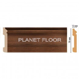 Плинтус напольный Decomaster D005-74 79x13x2400 мм