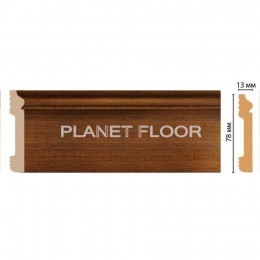 Плинтус напольный Decomaster D005-75 79x13x2400 мм