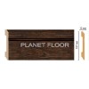 Плинтус напольный гибкий Decomaster D105-966 107x12x2400 мм
