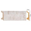 Плинтус напольный Decomaster D122-80 ДМ 78x21x2400 мм