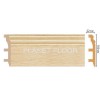 Плинтус напольный Decomaster D232-71 100x22x2400 мм