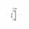 Плинтус напольный Decomaster D235-1632 80x17x2400 мм