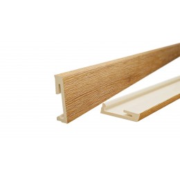 Напольный плинтус SALAG ALPHA CL Kruger Oak 60  мм 22719