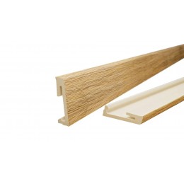 Напольный плинтус SALAG ALPHA KP Mint Oak 60  мм 22720