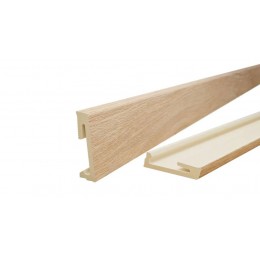 Напольный плинтус SALAG ALPHA Noble Oak 60  мм 22716