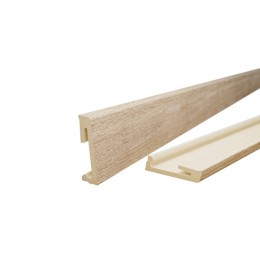 Напольный плинтус SALAG ALPHA SK Aria Oak 60  мм 22718