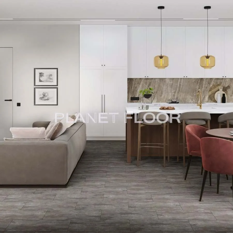 Кварцевая SPC плитка Damy Floor Ascent Strong, Ararat