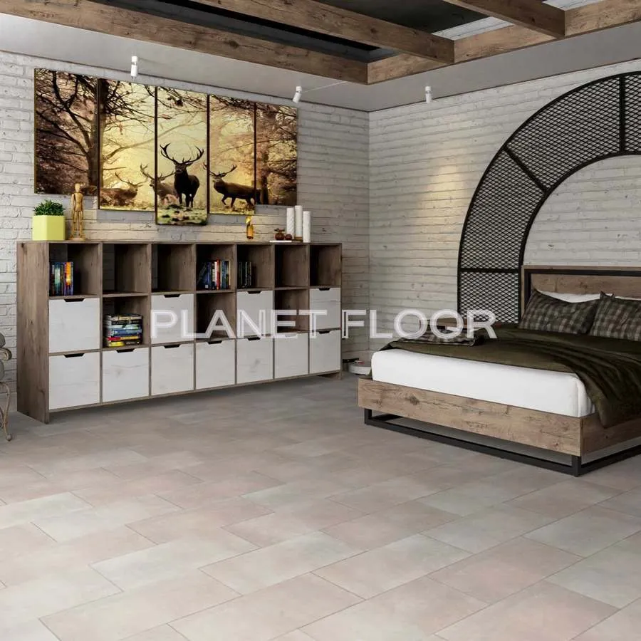 Кварцевая SPC плитка Damy Floor Ascent Strong, Mont Blanc