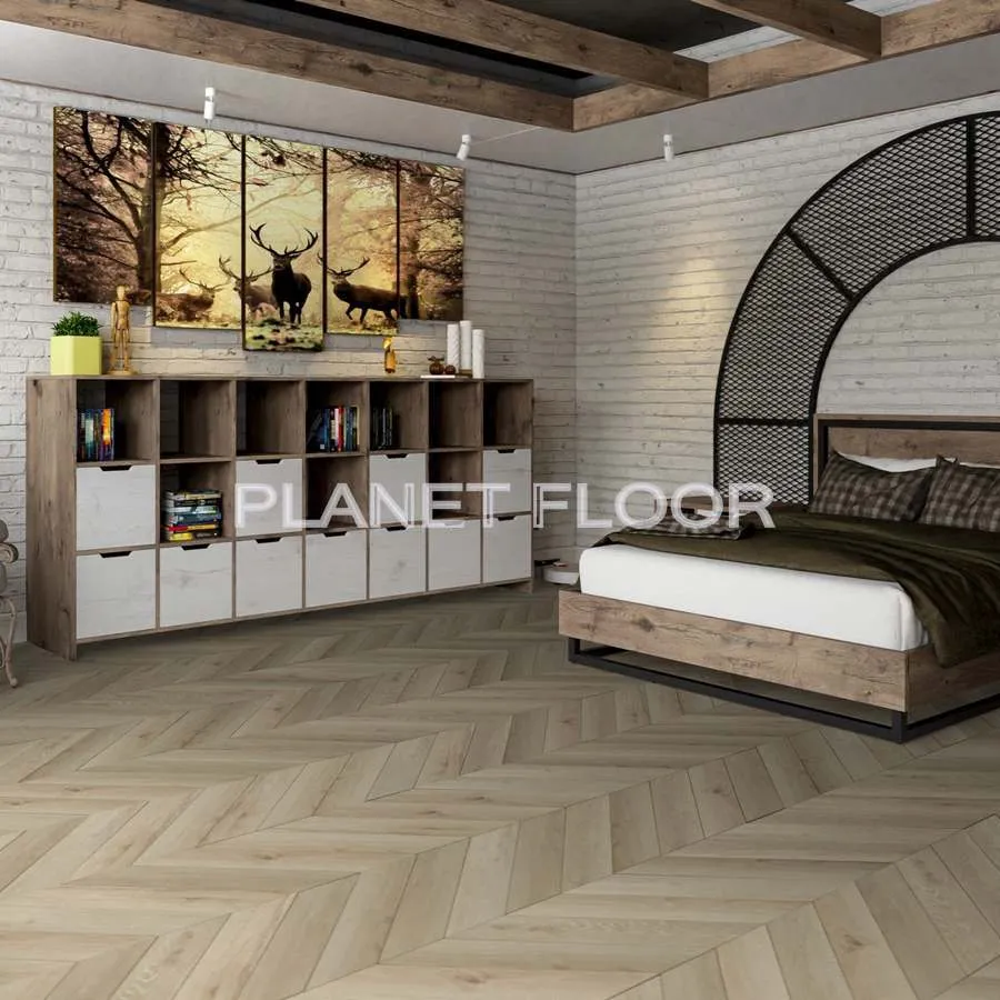 Кварцевая SPC плитка Damy Floor Chevron, Versailles