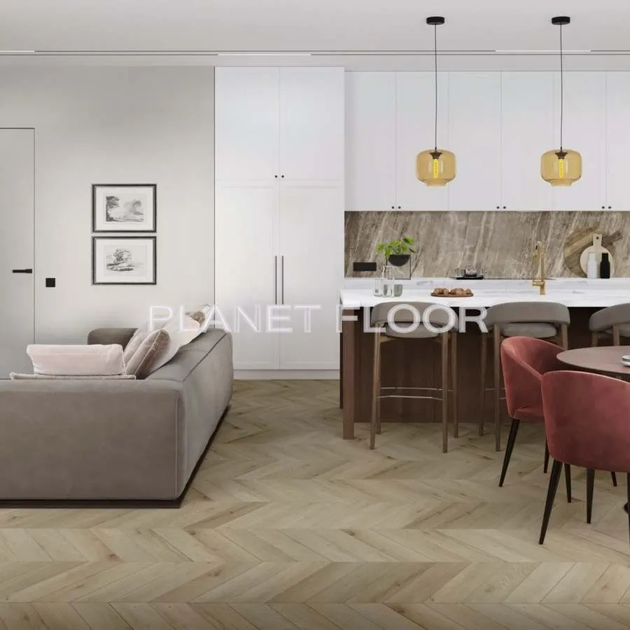 Кварцевая SPC плитка Damy Floor Chevron, Versailles