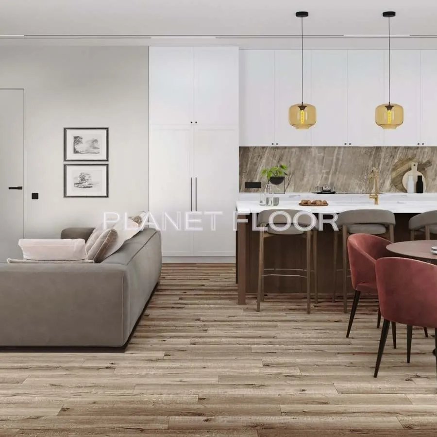Кварцевая SPC плитка Damy Floor Family, Exquisite Oak