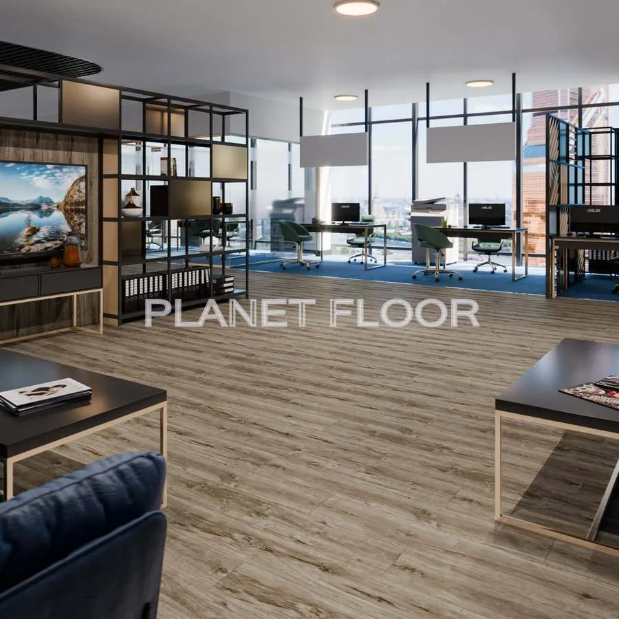 Кварцевая SPC плитка Damy Floor Family, Ginger Oak