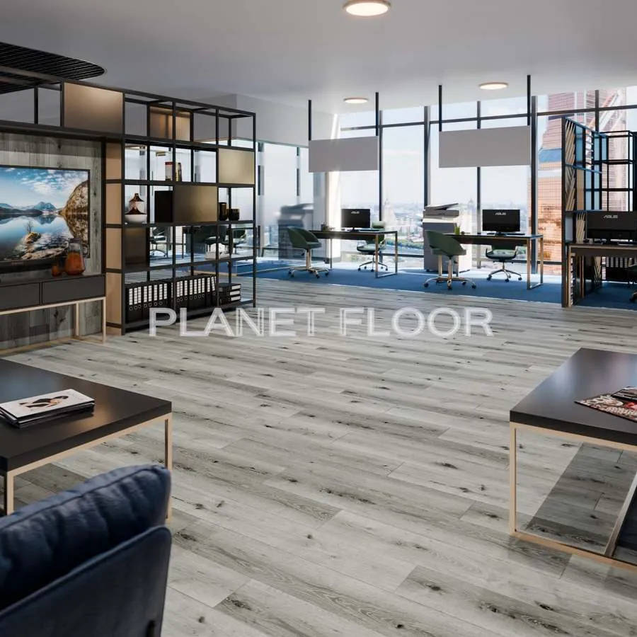 Кварцевая SPC плитка Damy Floor Family, Classic Gray Oak