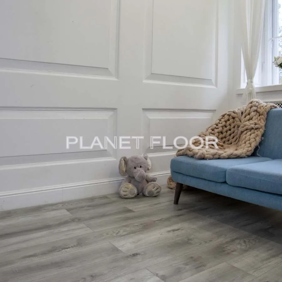 Кварцевая SPC плитка Damy Floor Family, Rustic Gray Oak