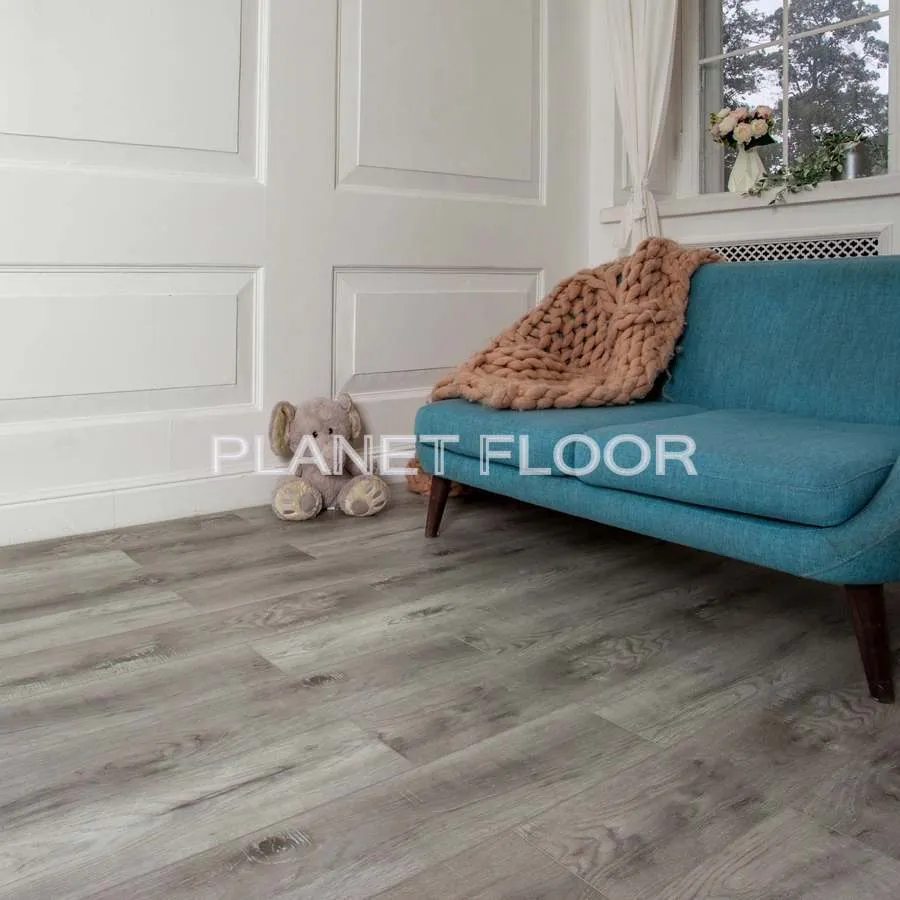 Кварцевая SPC плитка Damy Floor Family, Rustic Gray Oak