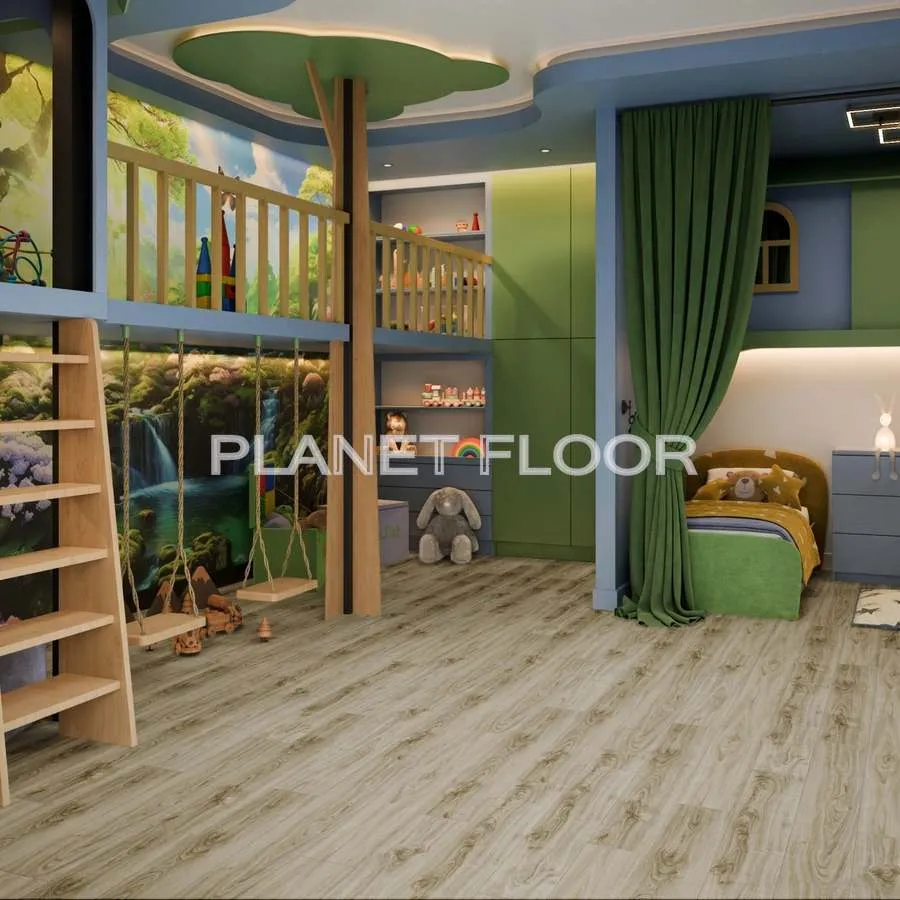 Кварцевая SPC плитка Damy Floor Family, White Oak
