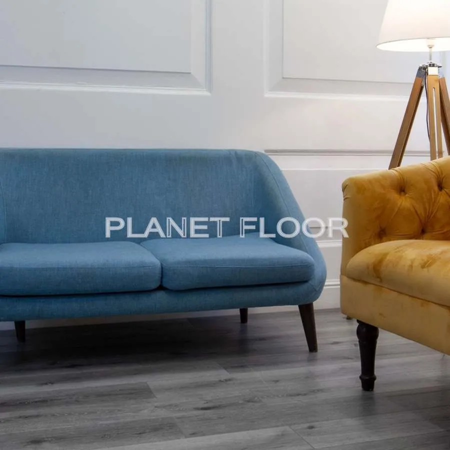 Кварцевая SPC плитка Damy Floor London, Silver Oak