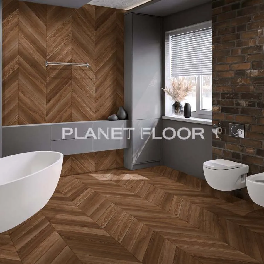 Кварц-виниловая LVT плитка Damy Floor Chevron, Chaillot