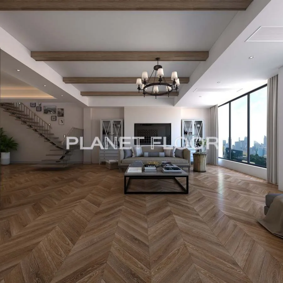 Кварц-виниловая LVT плитка Damy Floor Chevron, Chaillot