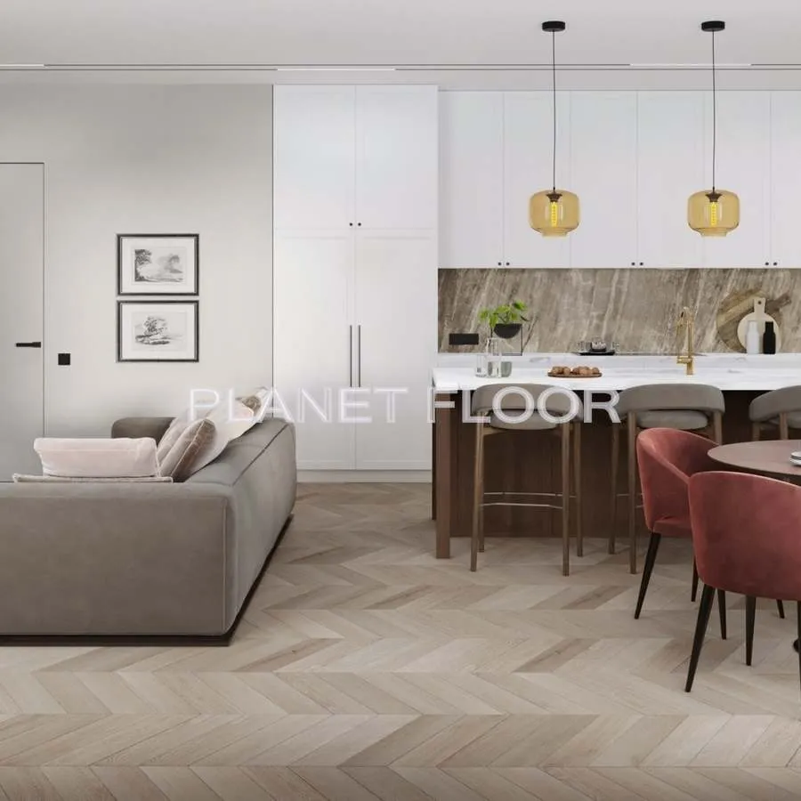 Кварц-виниловая LVT плитка Damy Floor Chevron, Palais Royal