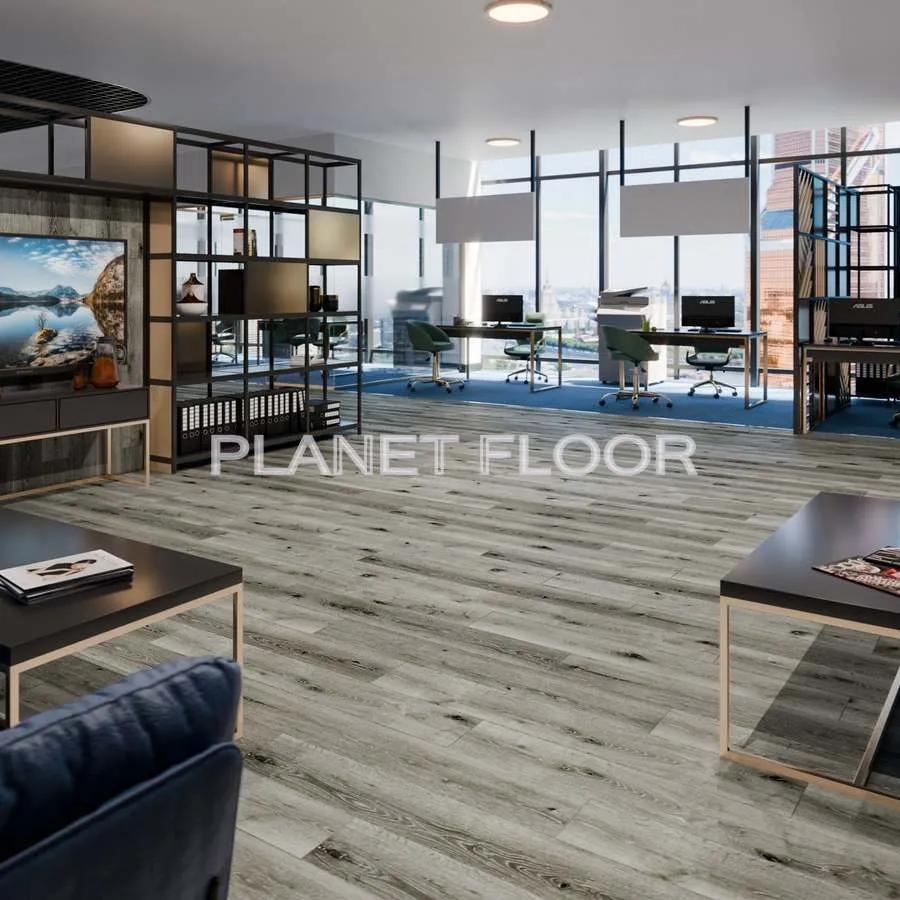 Кварц-виниловая LVT плитка Damy Floor Family, Aged Gray Oak