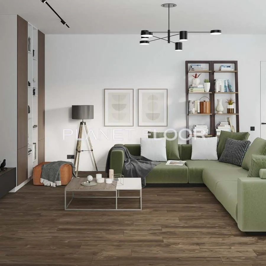 Кварц-виниловая LVT плитка Damy Floor Family, American Walnut