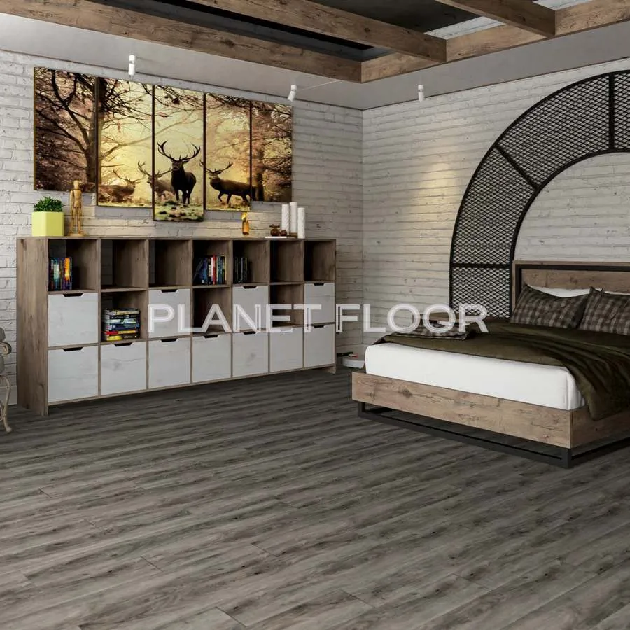 Кварц-виниловая LVT плитка Damy Floor Family, Country Oak