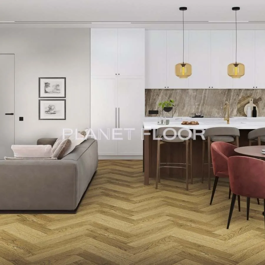 Кварц-виниловая LVT плитка Damy Floor London, Sheffield